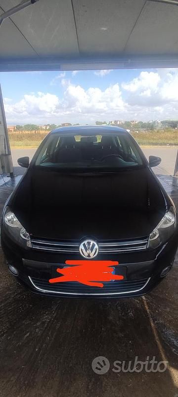 Usata VW Golf VI Highline 140 CV (102 kW) 2010 Nero Utilitaria