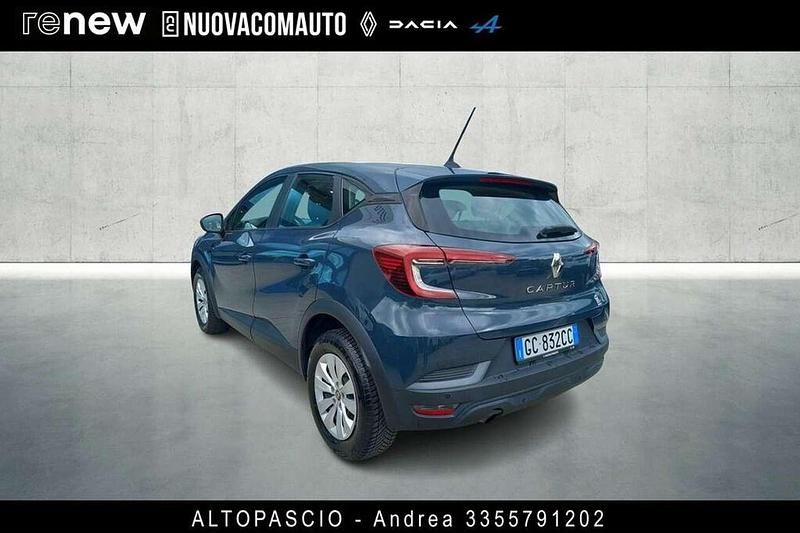 Usata Renault Captur Life 101 CV (74 kW) 2020 Blu scuro SUV