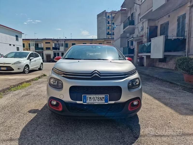 Usata Citroën C3 PureTech 82 CV (60 kW) 2018 Grigio Utilitaria