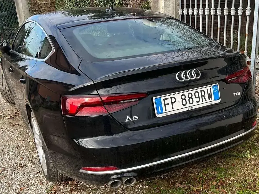 Usata Audi A5 Business 190 CV (139 kW) 2018 Nero Coupé