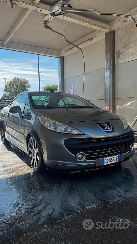 Usata Peugeot 207 120 CV (88 kW) 2007 Grigio Cabrio