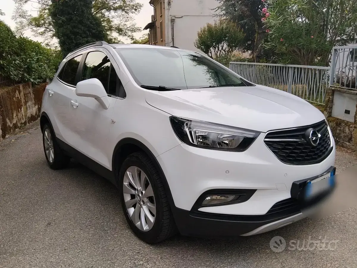 Usata Opel Mokka X 136 CV (100 kW) 2019 Bianco SUV