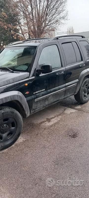 Usata Jeep Cherokee 2008 Nero SUV