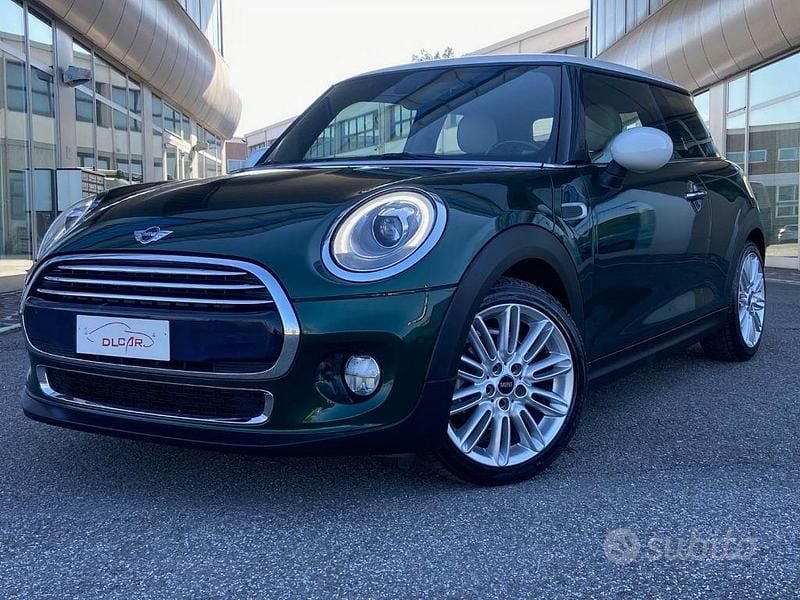 Usata Mini Cooper D 115 CV (84 kW) 2016 Verde Utilitaria