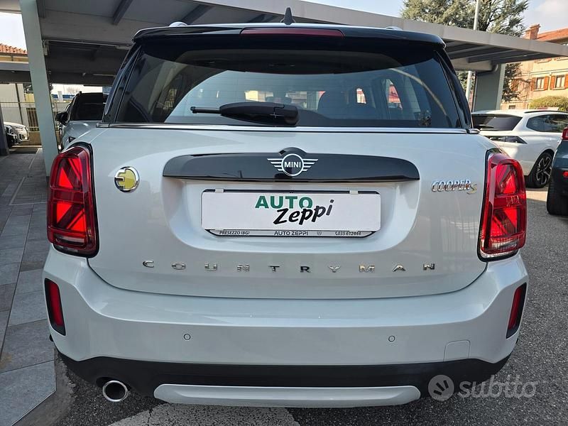 Usata Mini Cooper S Countryman 125 CV (91 kW) 2021 White silver metallic SUV