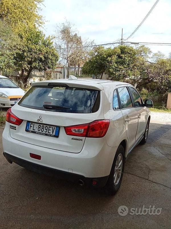 Usata Mitsubishi ASX Intense 114 CV (83 kW) 2017 Bianco SUV