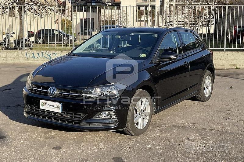 Usata VW Polo Comfortline 95 CV (69 kW) 2018 Nero Utilitaria