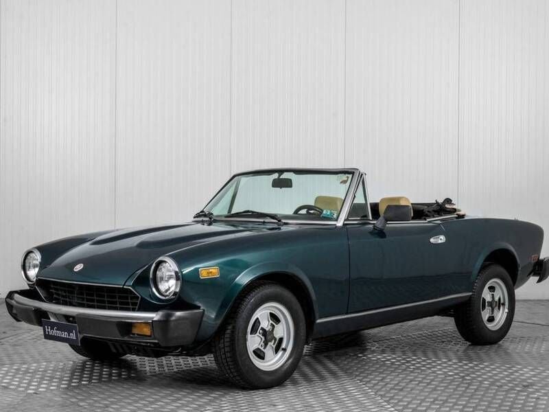 Usata Fiat 124 Spider 105 CV (77 kW) 1980 Verde Cabrio