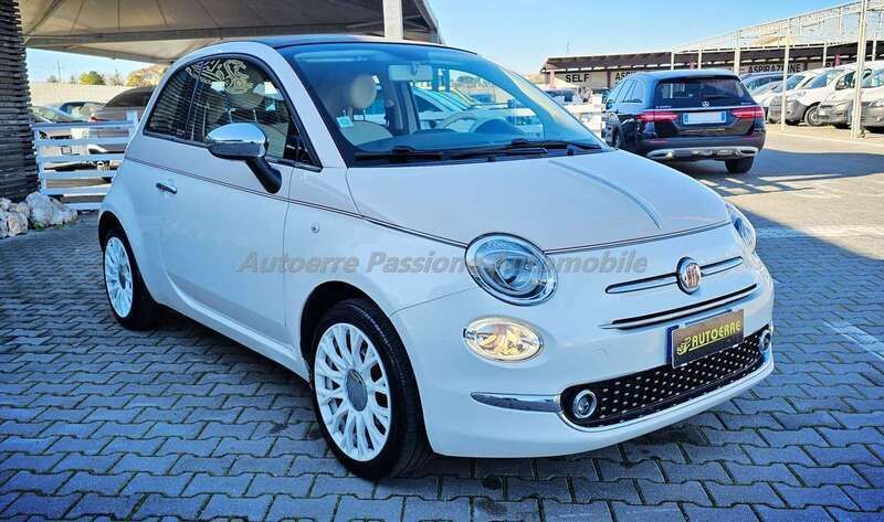 Usata Fiat 500C S 69 CV (50 kW) 2018 Bianco Cabrio