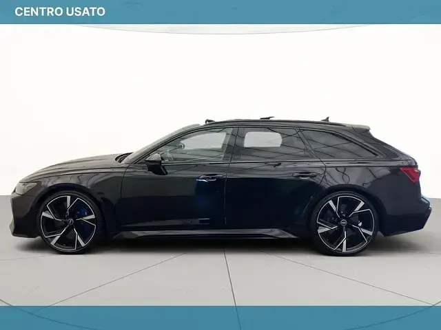 Usata Audi RS6 Ambiente 600 CV (441 kW) 2021 Nero sebring cristallo Station wagon