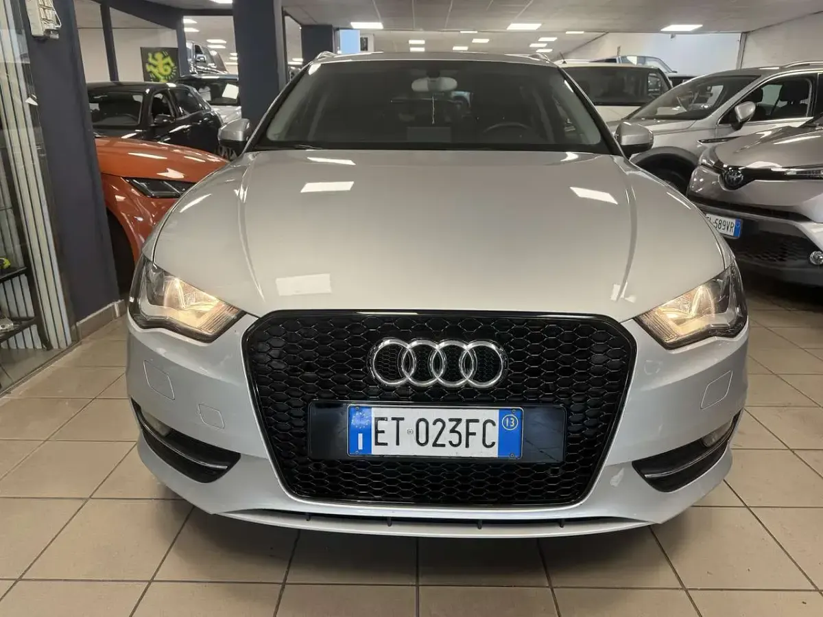 Usata Audi A3 Ambition 179 CV (131 kW) 2013 Argento Berlina