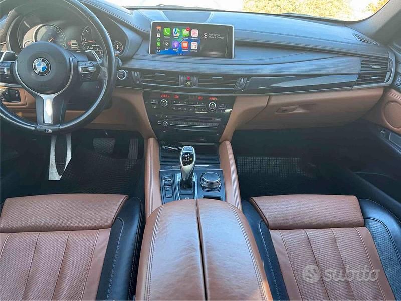 Usata BMW X6 M50 Comfort Edition 381 CV (280 kW) 2018 Grigio SUV