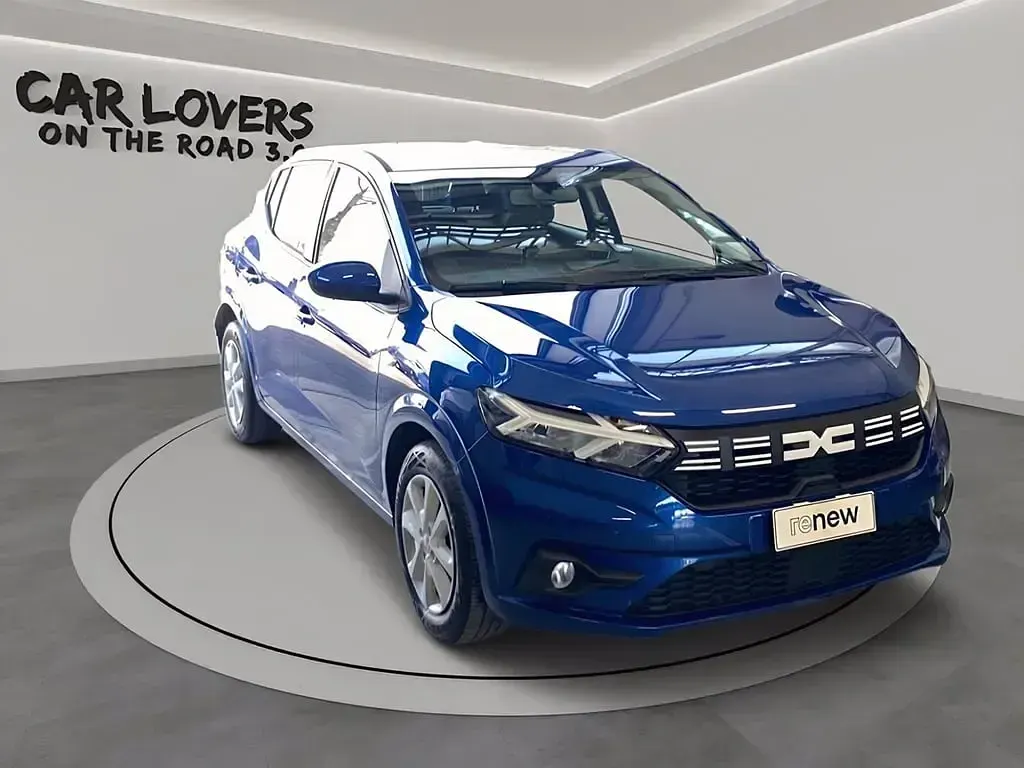 Usata Dacia Sandero Expression 67 CV (49 kW) 2023 Blu scuro Utilitaria