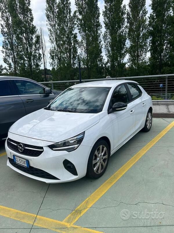 Bianco Usata 2023 Opel Corsa Edition Due volumi | 13.700 € (Ottimo prezzo) - Immagine 1/3