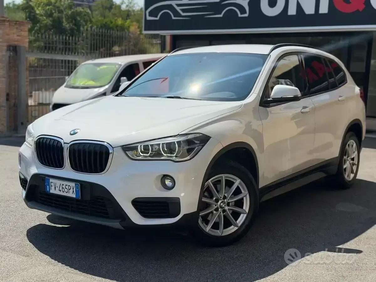 Usata BMW X1 Sport Line 116 CV (85 kW) 2019 Bianco SUV
