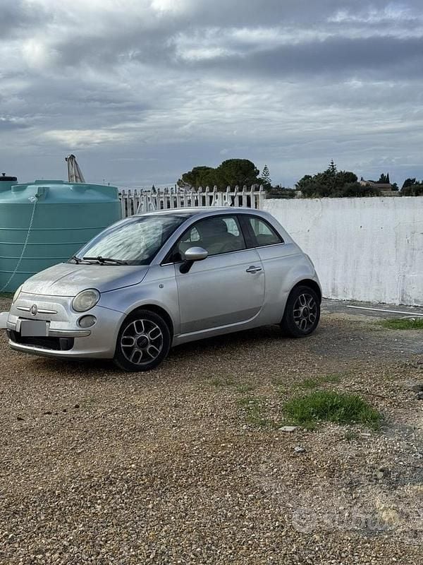 Usata Fiat 500 Lounge 69 CV (50 kW) 2012 Grigio Berlina