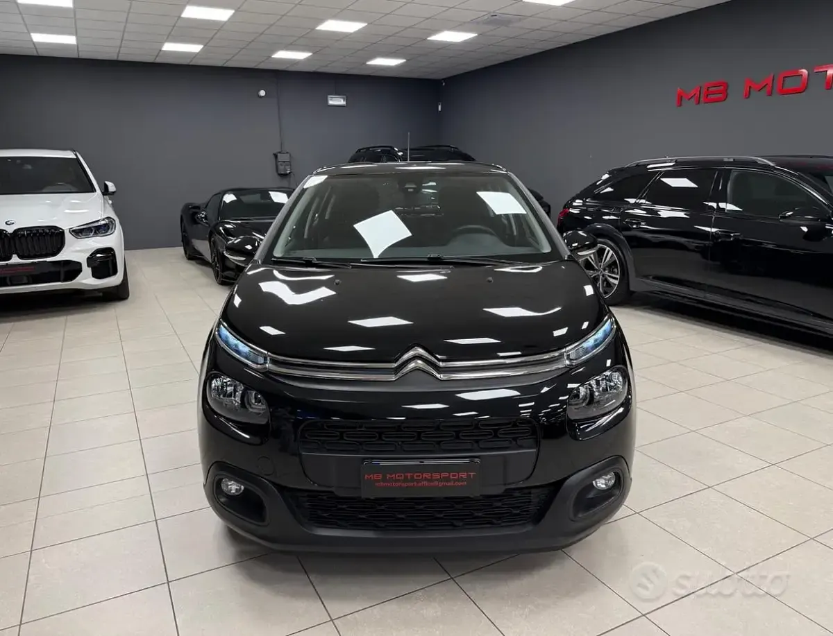 Usata Citroën C3 PureTech 82 CV (60 kW) 2019 Nero Utilitaria