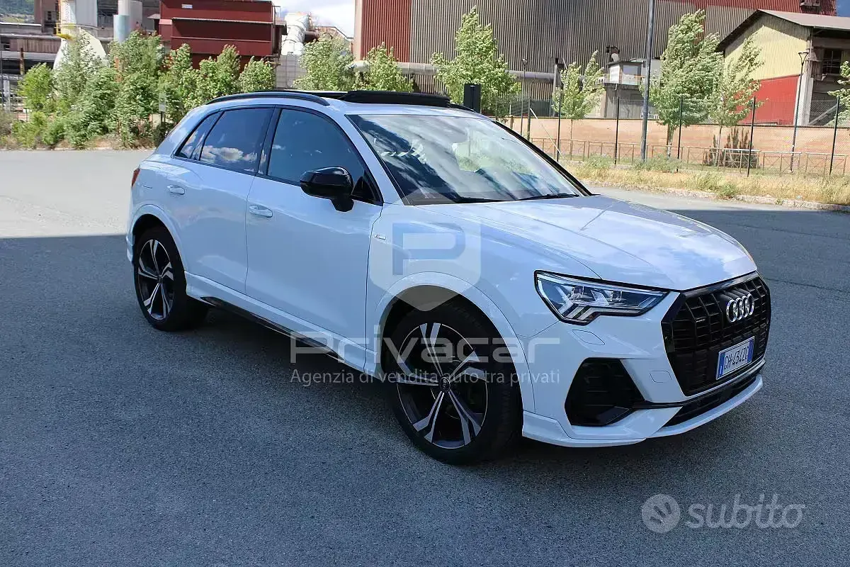 Usata Audi Q3 S-Line 200 CV (147 kW) 2022 Bianco SUV