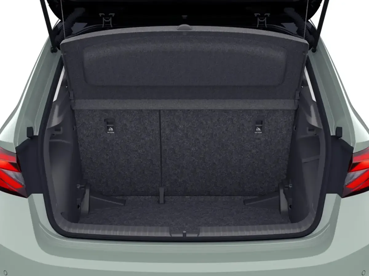 Nuova Skoda Fabia 95 CV (69 kW) 2026 Verde dolomite nero tulipano perlato Utilitaria