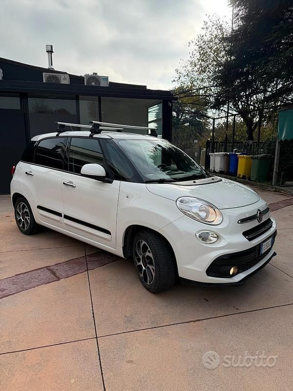 Usata Fiat 500L Cross 95 CV (69 kW) 2018 Bianco Monovolume