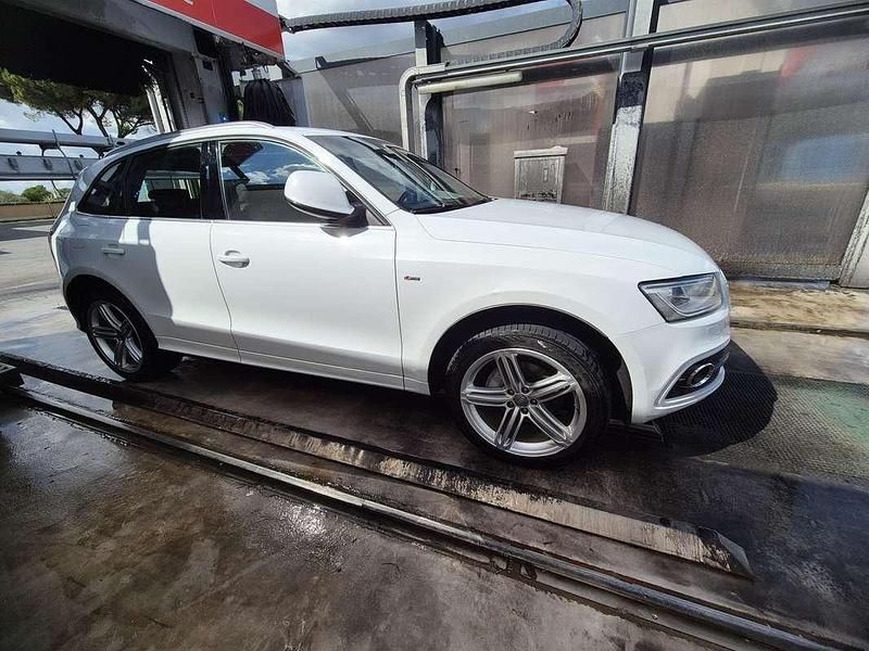 Bianco Usata 2014 Audi Q5 S-Line SUV | 14.198 € (Buon prezzo) - Immagine 1/4
