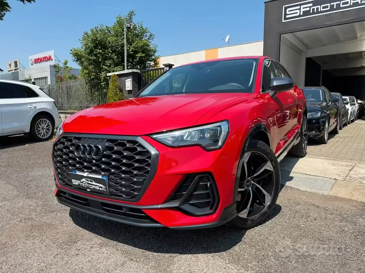 Usata Audi Q3 S-Line 150 CV (110 kW) 2022 Rosso SUV