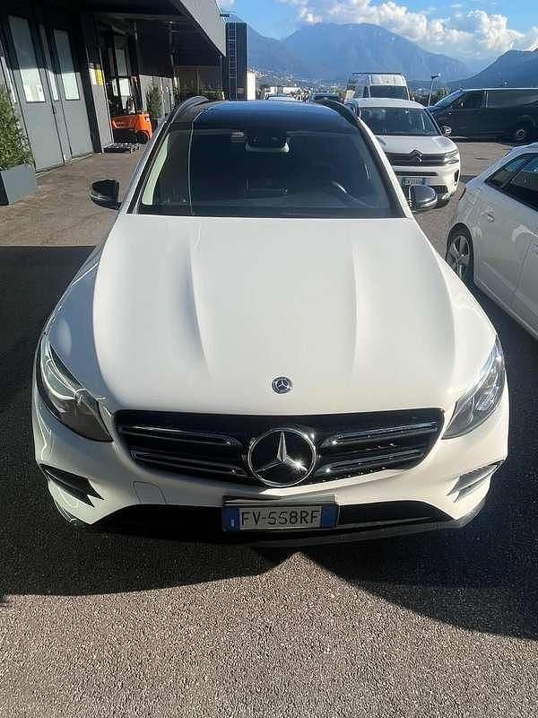 Usata Mercedes GLC250 204 CV (150 kW) 2019 Bianco SUV