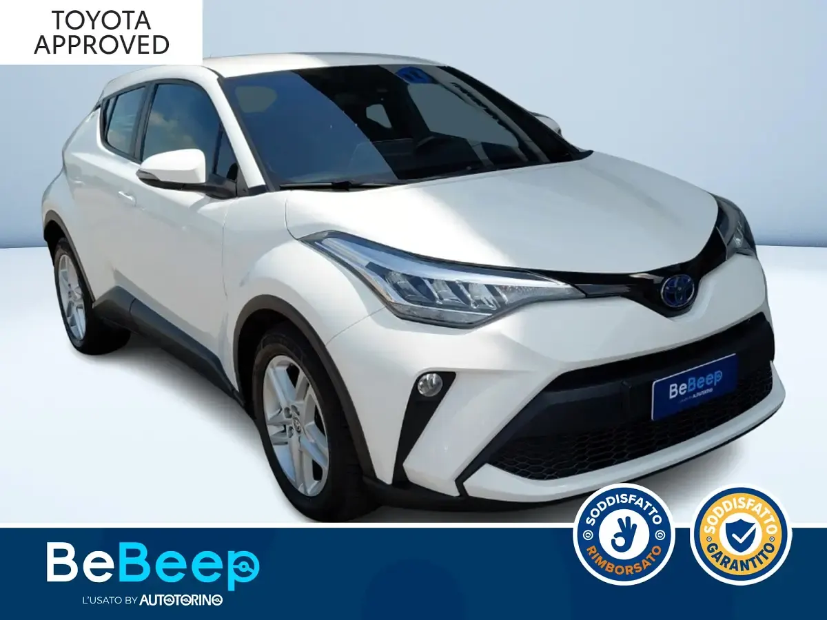 Usata Toyota C-HR Active 122 CV (89 kW) 2023 Bianco pastello SUV