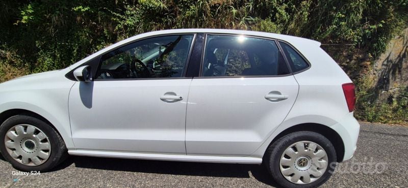 Usata VW Polo 85 CV (62 kW) 2017 Bianco Berlina
