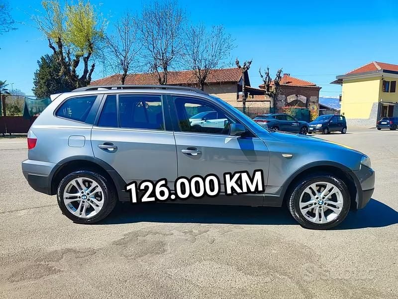 Usata BMW X3 Sport Line 177 CV (130 kW) 2009 Grigio SUV