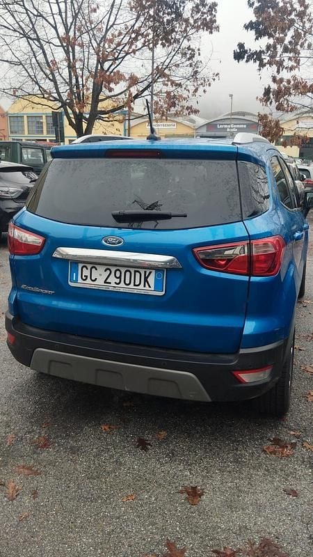 Usata Ford Ecosport Titanium 95 CV (69 kW) 2020 Blu SUV