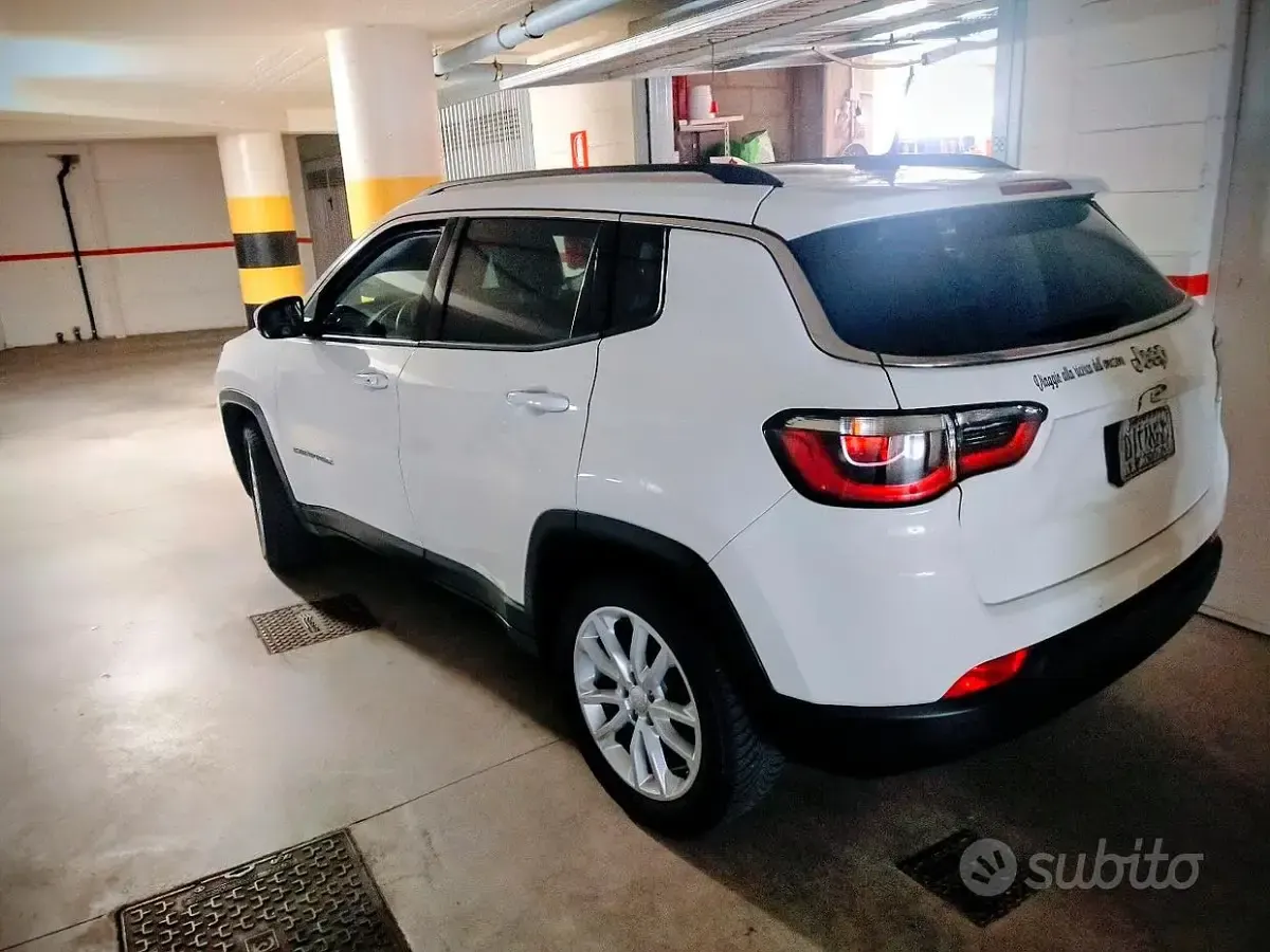 Usata Jeep Compass 150 CV (110 kW) 2021 Bianco SUV
