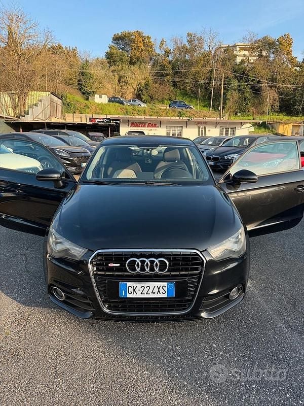 Usata Audi A1 Ambition 105 CV (77 kW) 2010 Nero Utilitaria