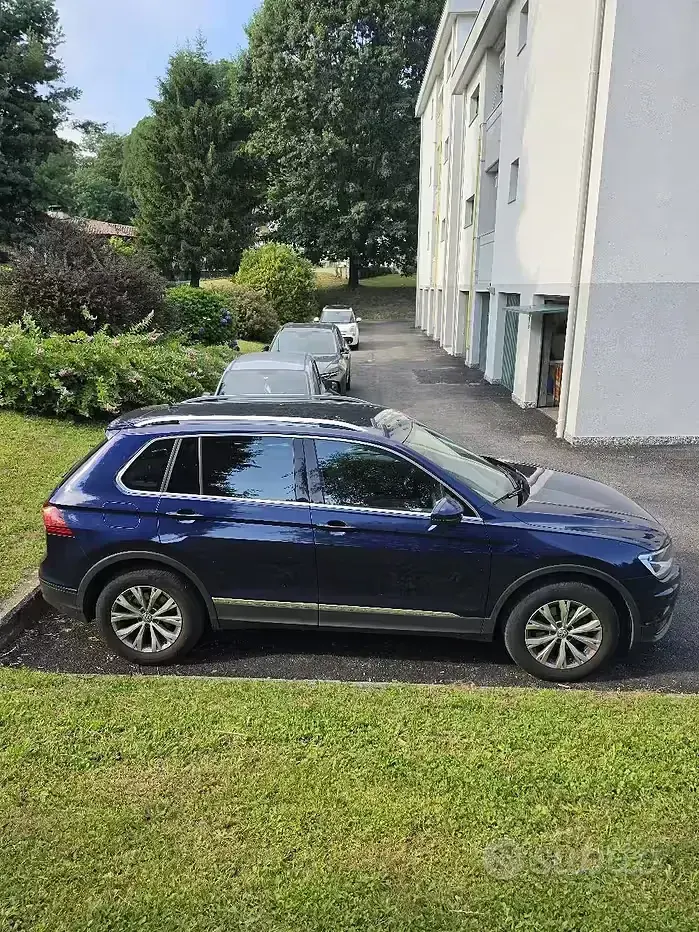 Usata VW Tiguan 150 CV (110 kW) 2018 Bluazzurro SUV