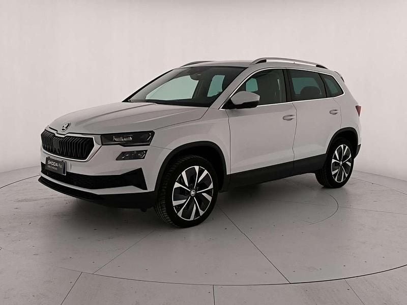 Bianco luna metallizzato Usata 2022 Skoda Karoq Style SUV | 24.900 € (Cara) - Immagine 1/4