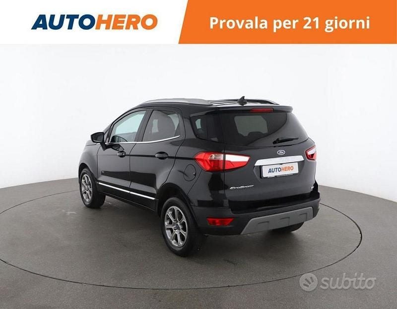 Usata Ford Ecosport Titanium 125 CV (91 kW) 2019 Nero SUV