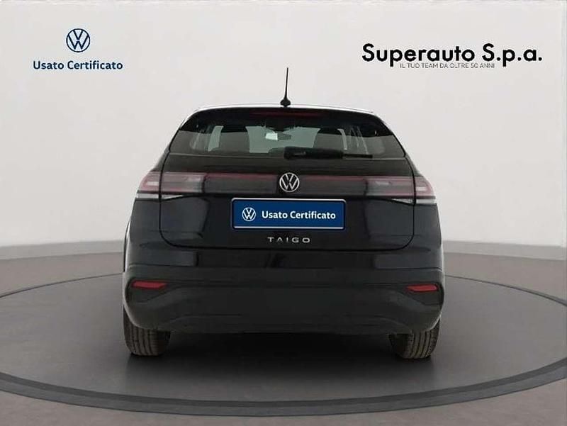 Usata VW Taigo Life 116 CV (85 kW) 2024 Nero SUV