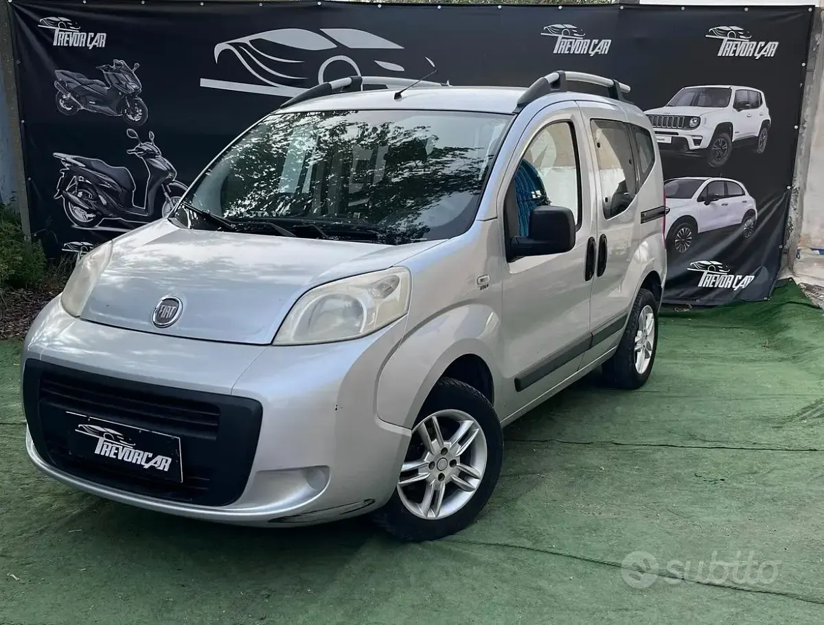 Usata Fiat Qubo Dynamic 69 CV (50 kW) 2010 Grigio Monovolume