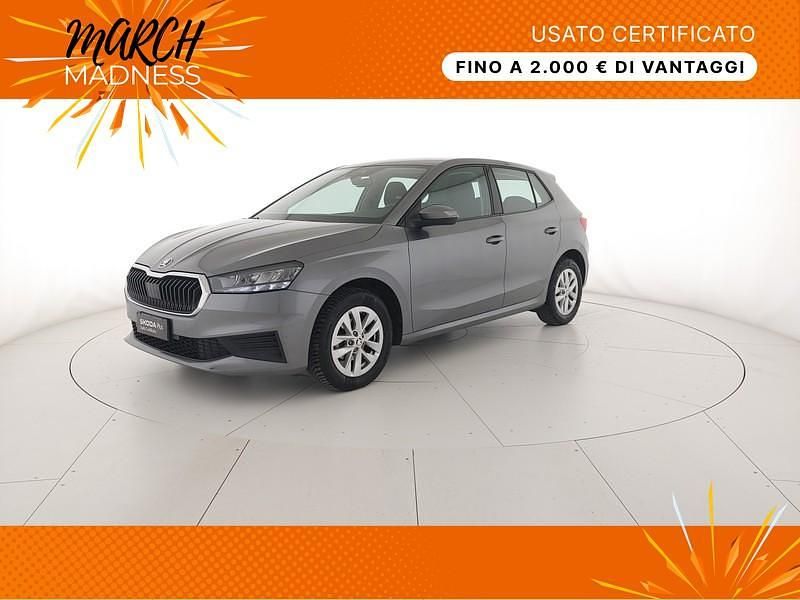 Usata Skoda Fabia Selection 95 CV (69 kW) 2022 Grigio graphite metallizzato Utilitaria