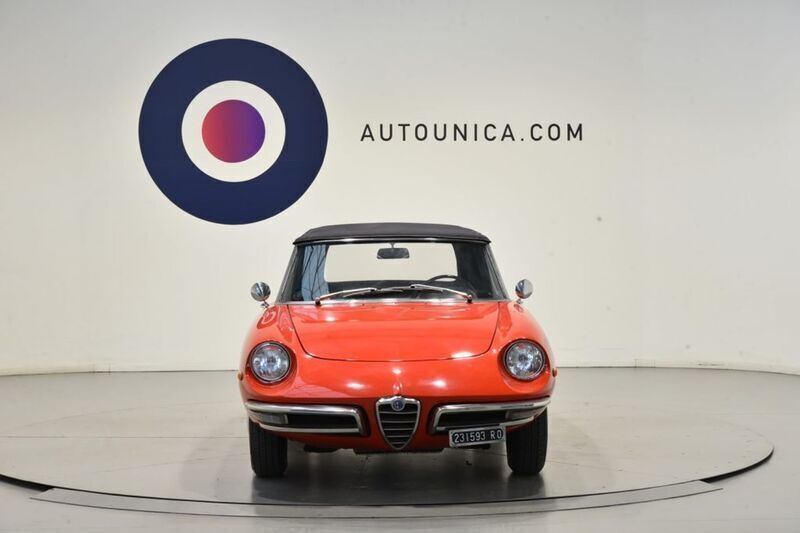 Usata Alfa Romeo GT Junior 88 CV (64 kW) 1969 Rosso Cabrio