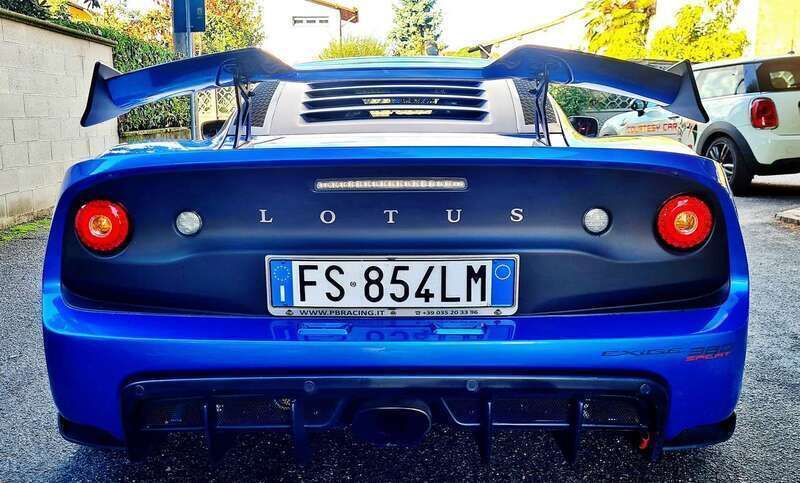 Usata Lotus Exige 379 CV (278 kW) 2018 Blu/azzurro Coupé