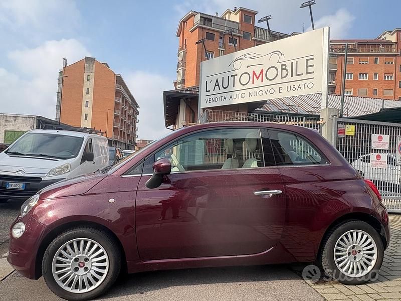 Usata Fiat 500 Lounge 69 CV (50 kW) 2019 Viola Berlina
