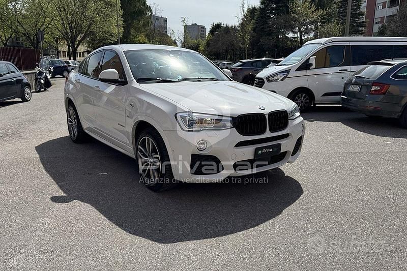 Usata BMW X4 M Sport 190 CV (139 kW) 2016 Bianco SUV