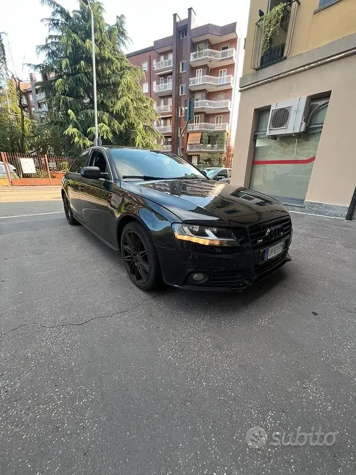 Usata Audi A4 S-Line 160 CV (117 kW) 2011 Nero Berlina