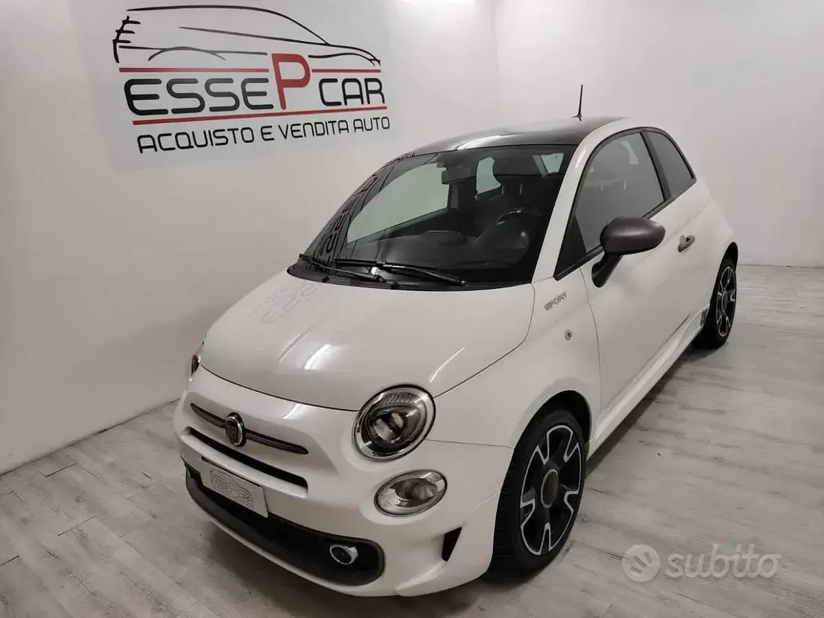 Usata Fiat 500 Sport 69 CV (50 kW) 2021 Bianco Utilitaria