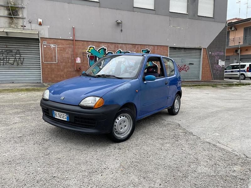 Usata Fiat Seicento 39 CV (28 kW) 2000 Blu Utilitaria
