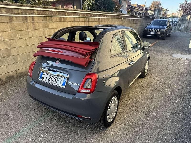 Usata Fiat 500 Sport 69 CV (50 kW) 2022 Grigio Cabrio
