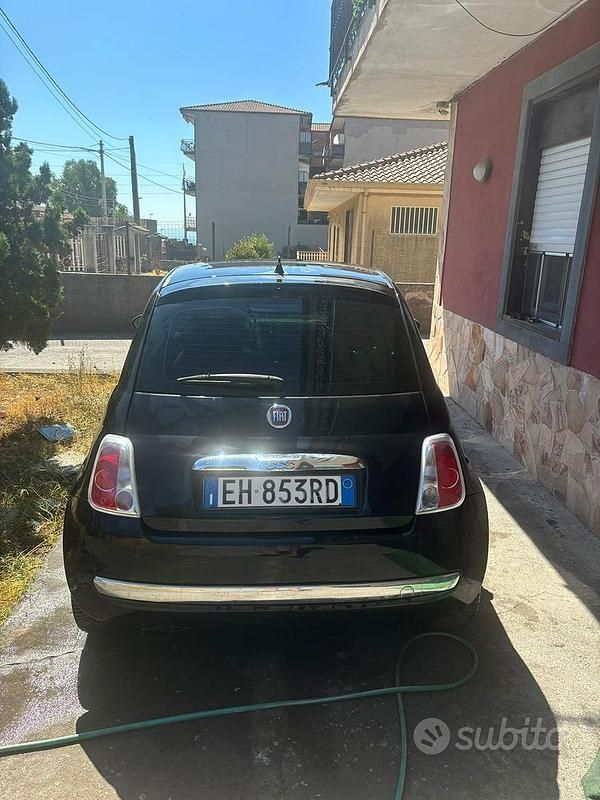 Usata Fiat 500 75 CV (55 kW) 2012 Nero Berlina