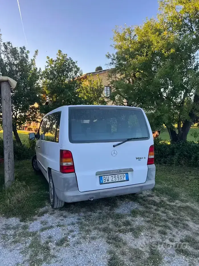 Usata Mercedes Vito 122 CV (89 kW) 2001 Bianco Furgone