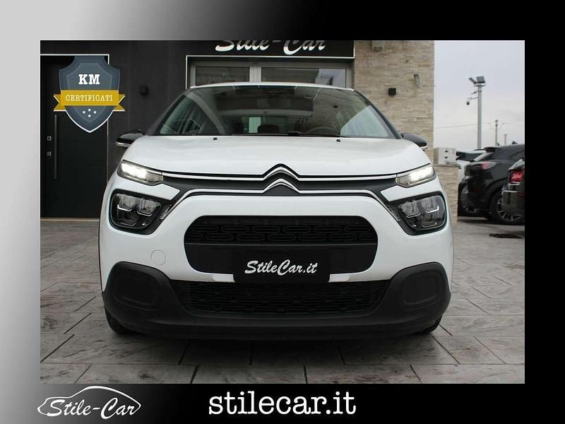 Bianco banchisa pastello Usata 2021 Citroën C3 Feel Tre volumi | 10.499 € (Buon prezzo) - Immagine 1/4